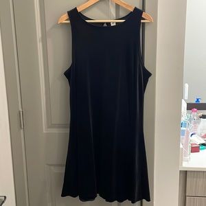 Black Velvet Dress Size Large